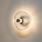 Modern Glass Flush Mount Light