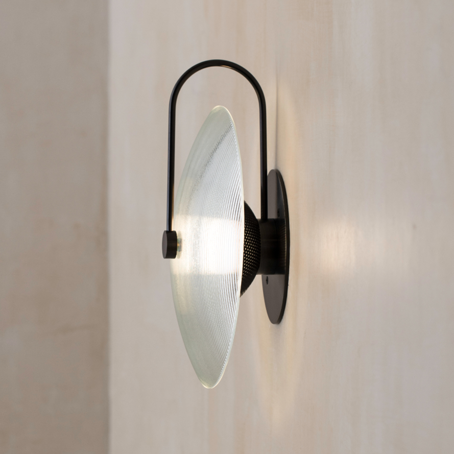 Modern Round Glass Wall Lamp