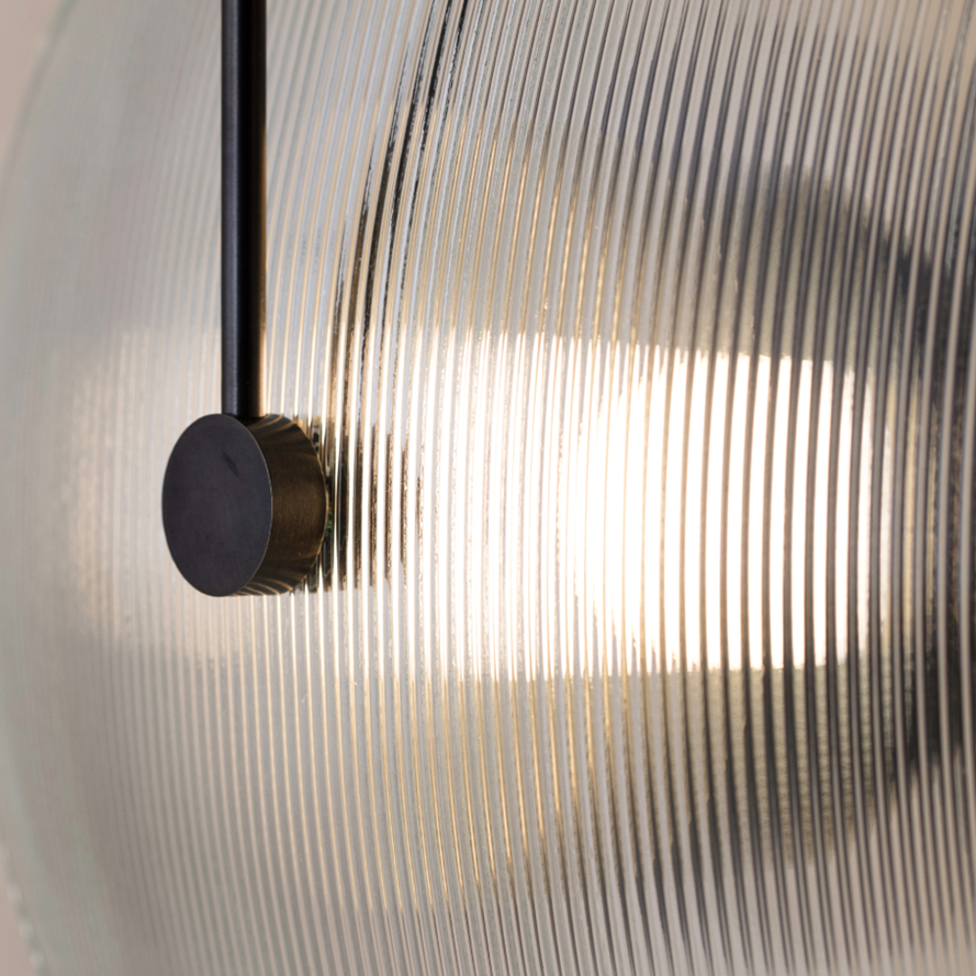 Modern Round Glass Wall Lamp