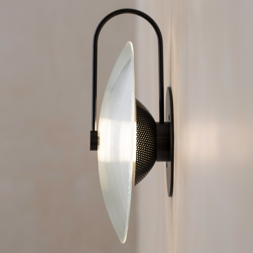 Modern Round Glass Wall Lamp