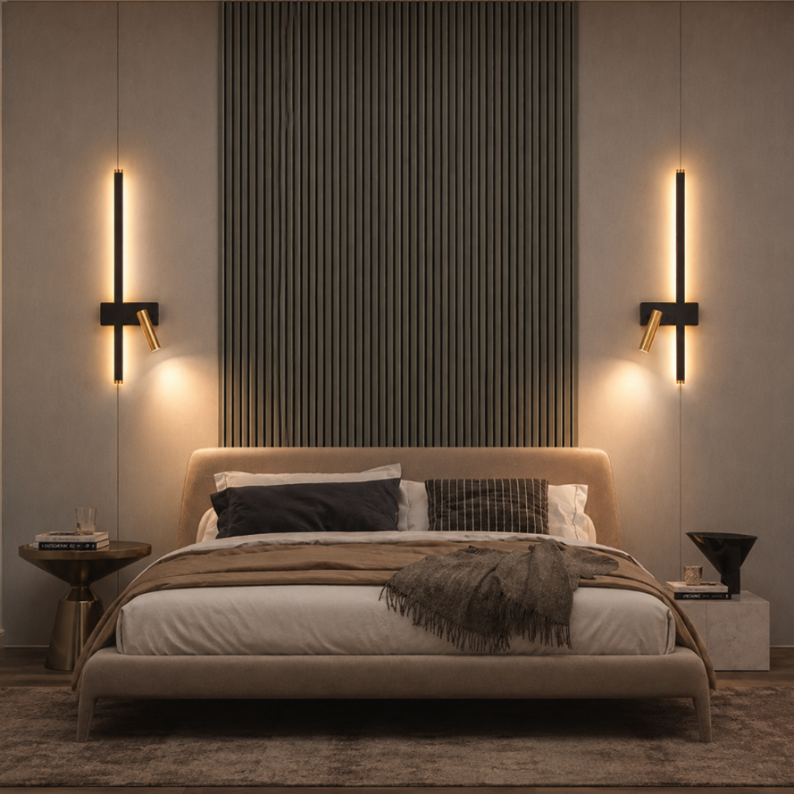 Luster Lighting Adjustable LED Wall Sconce