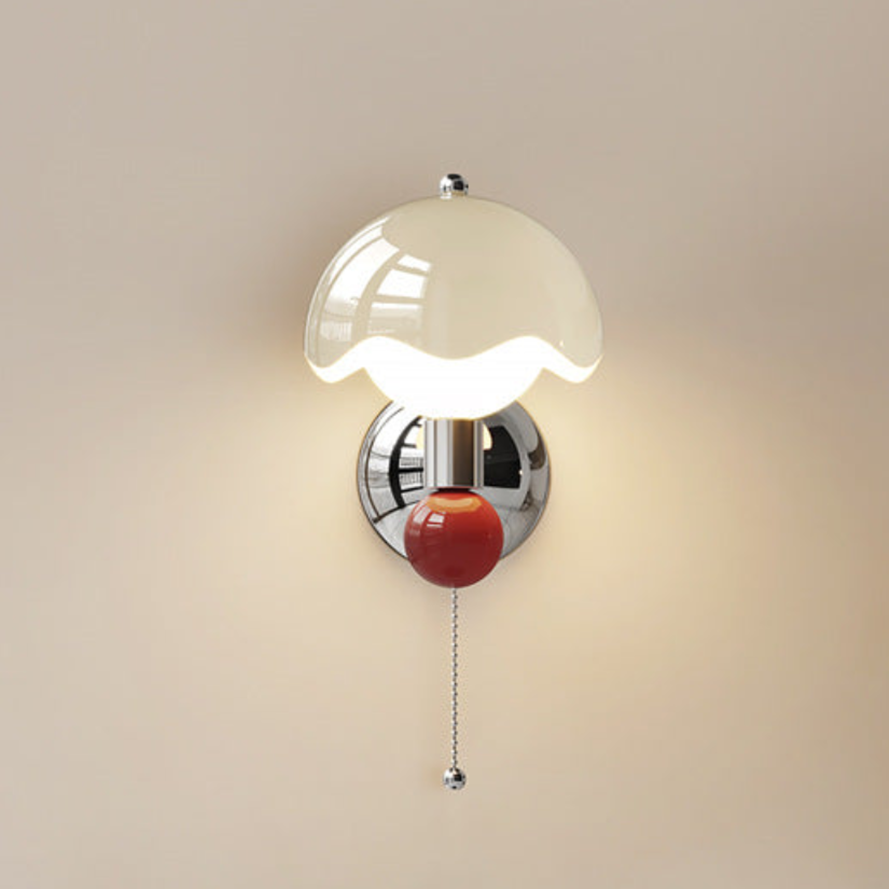Full Spectrum Eggshell Wall Lamp