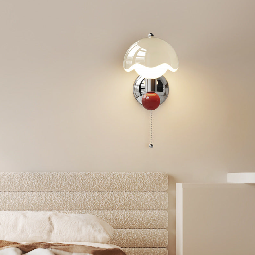 Full Spectrum Eggshell Wall Lamp