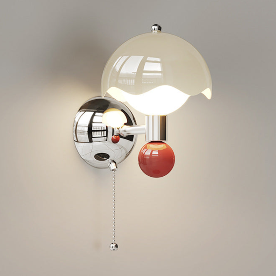 Full Spectrum Eggshell Wall Lamp