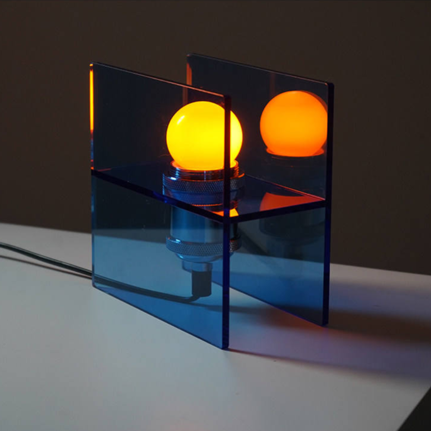 Geometric Acrylic Table Lamp