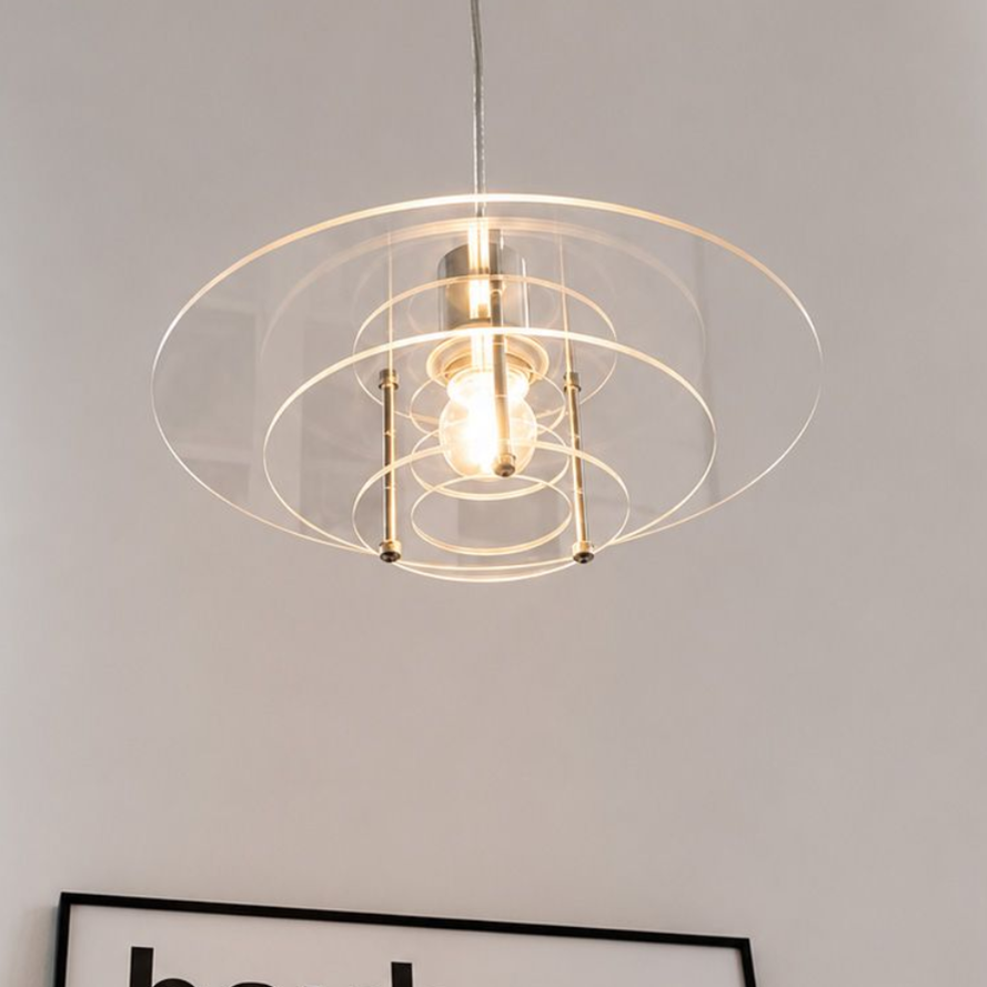 Minimalist UFO Pendant Light