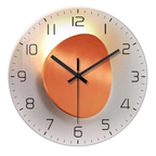 Light Luxury Glass Wall Clock