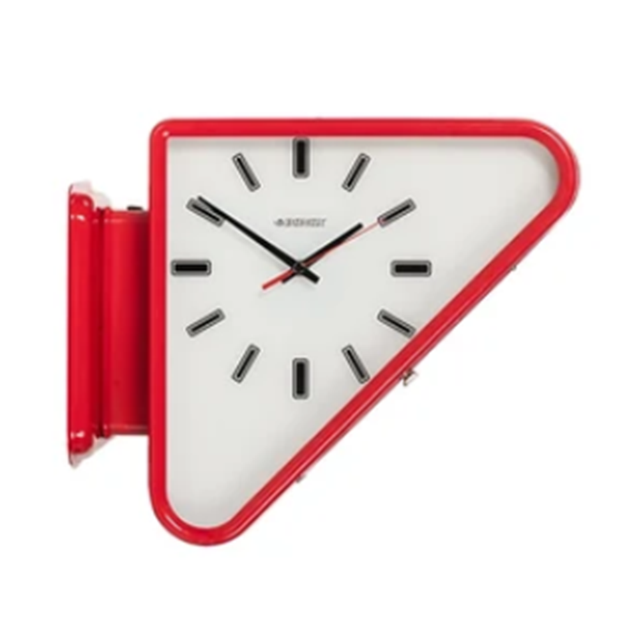 Minimalist Two Sided Wall Clock