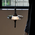 Modern Light Water Ripple Glass Hanging Lamp