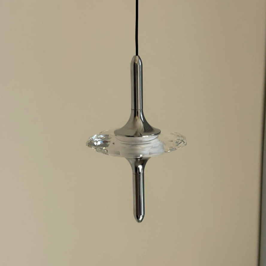Modern Light Water Ripple Glass Hanging Lamp