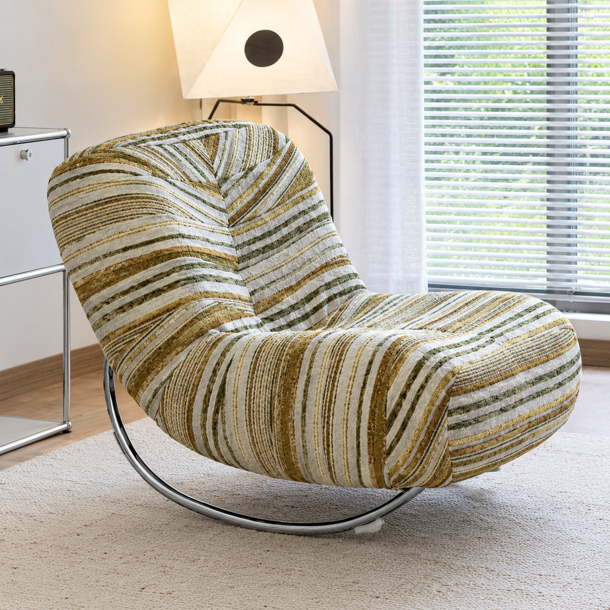 Minimalist Creative Single Lazy Casual Rocking Sofa Chair