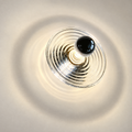 Modern Glass Flush Mount Light