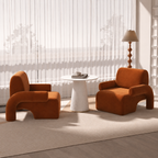 Terra Curve Lounge Single Sofa Chair