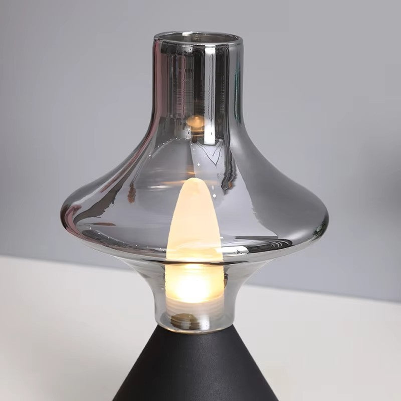 Vintage Bedside Kerosene Table Lamp