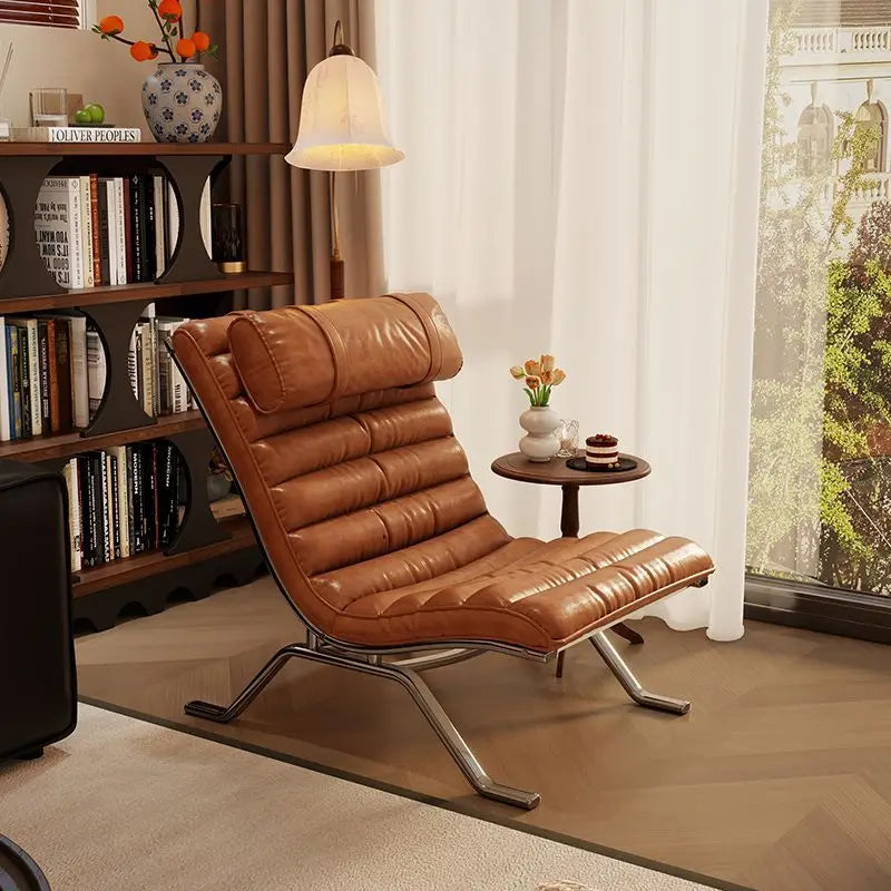 Barcelona Leather Lounge Chair