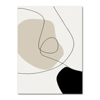 Abstract Bohemia Line Prints Poster (No Frame)