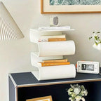 Acrylic S-Shape Magazine Rack