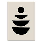 Abstract Bohemia Line Prints Poster (No Frame)