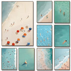 Summer Swimming Wall Art Print Poster (No Frame)