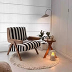 Mid-Century Inspired Solid Wood Bird Sofa Chair