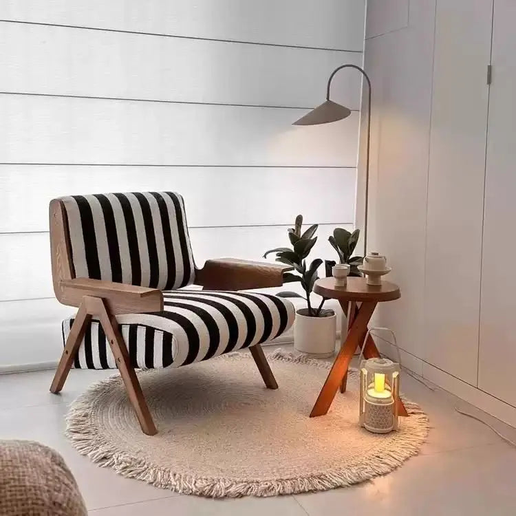 Mid-Century Inspired Solid Wood Bird Sofa Chair