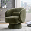 360 Swivel Curved Back Accent Chair