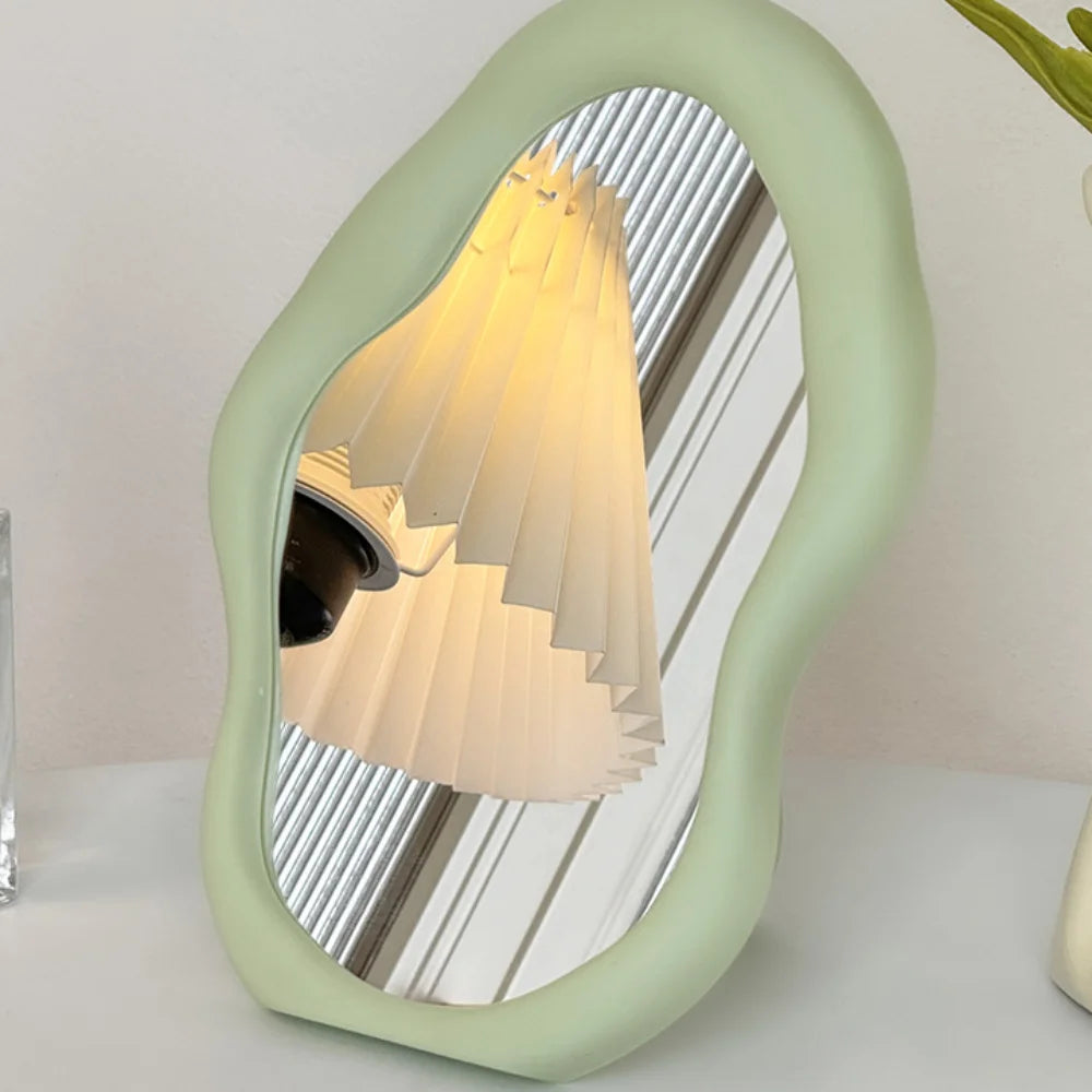 Cream Style Makeup Mirror
