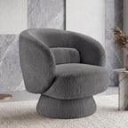 360 Swivel Curved Back Accent Chair