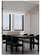 Modern Light Water Ripple Glass Hanging Lamp
