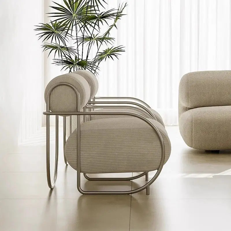 Stainless Steel Single Sofa Chair
