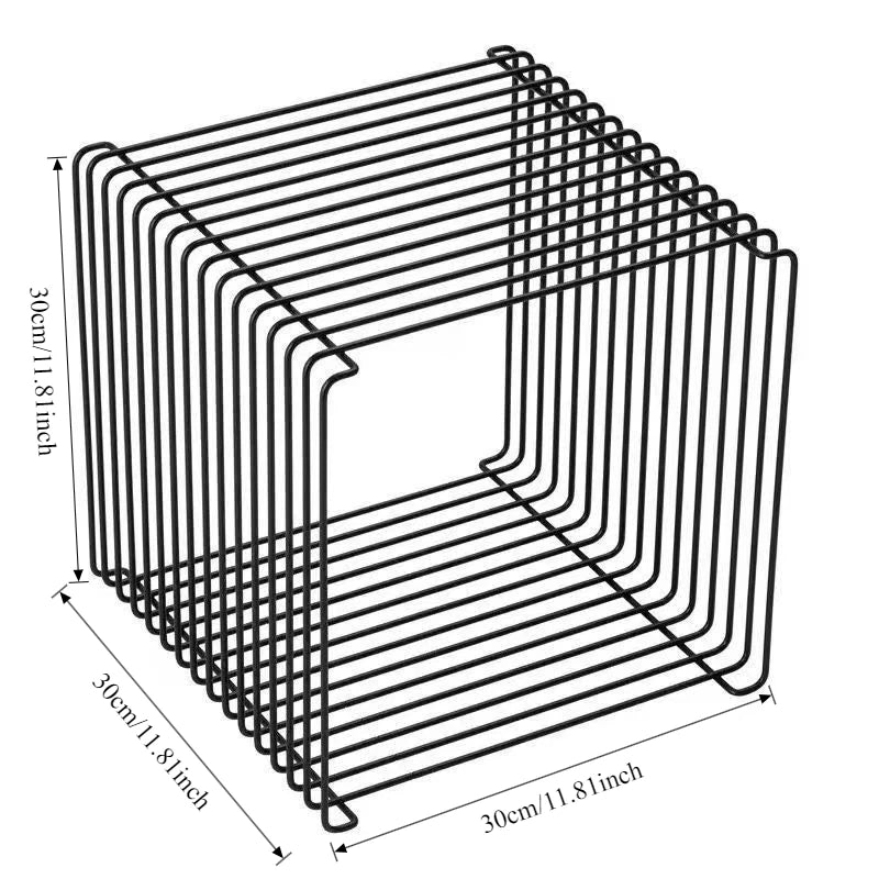 Modern Stainless Steel Wire Frame End bedside Table