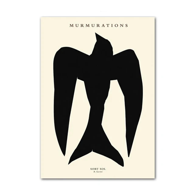 Minimalism Abstract Nature Geometric Wall Art Poster (No Frame)