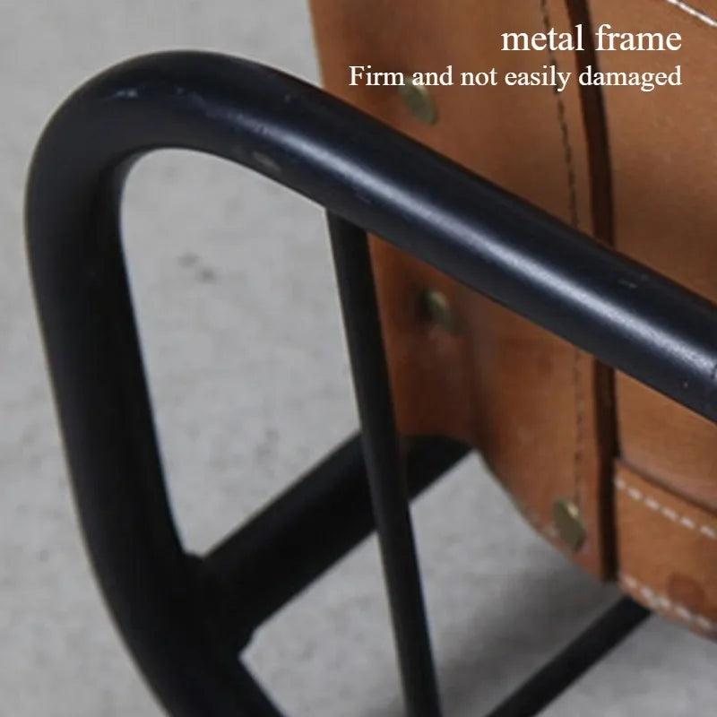 Modern Leather Sling Magazine Holder