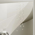 Modern Light Water Ripple Glass Hanging Lamp