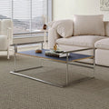 Vintage Stainless Steel Coffee Table