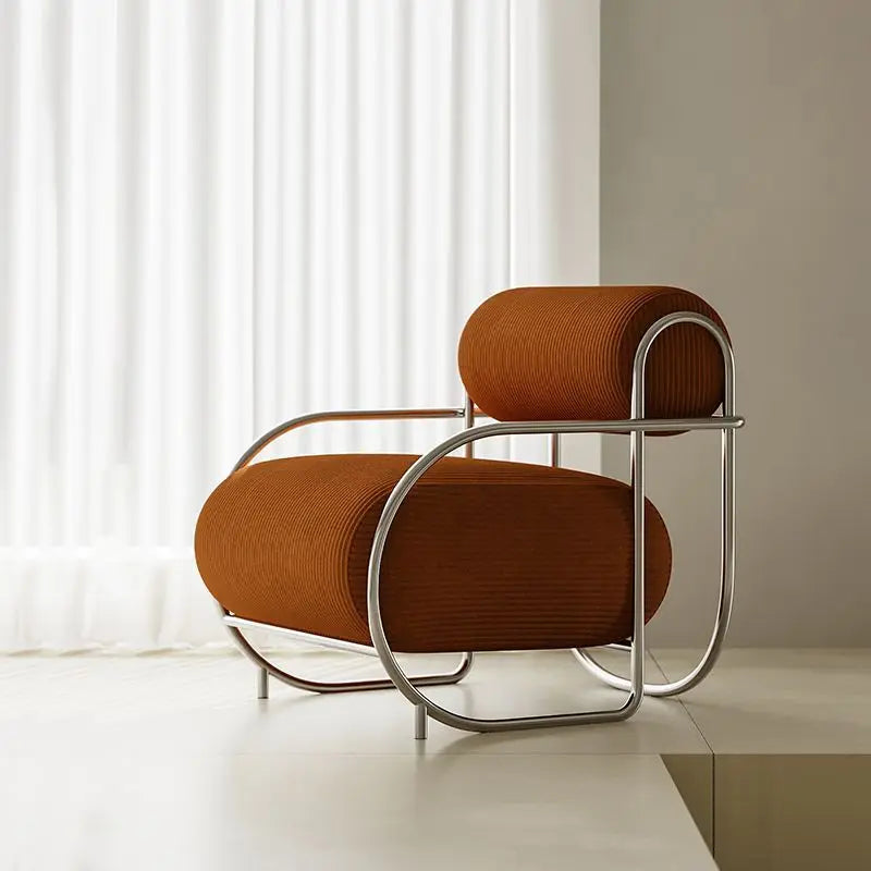 Stainless Steel Single Sofa Chair