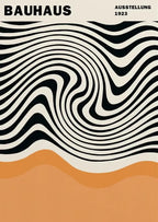 Bauhaus Abstract  Pop Art Geometric Poster (No Frame)