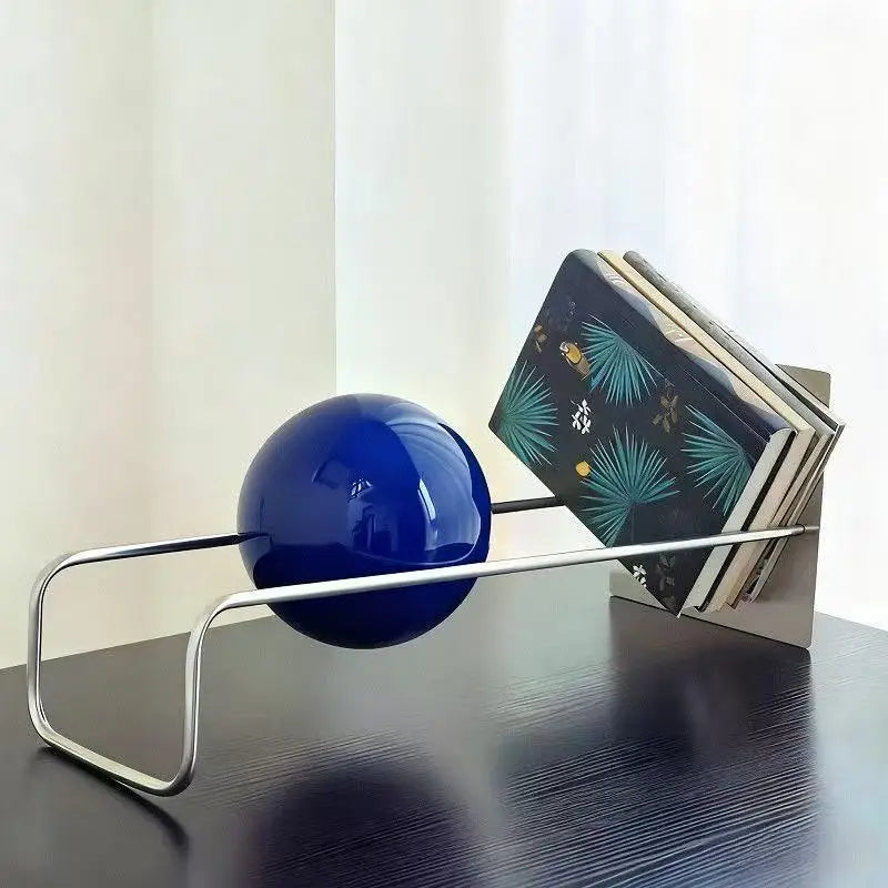 Rolling Ball Slope Metal Book Holder
