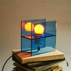 Geometric Acrylic Table Lamp