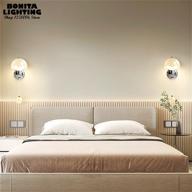 Full Spectrum Eggshell Wall Lamp