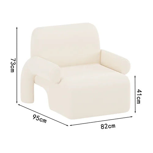 Terra Curve Lounge Single Sofa Chair