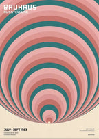 Bauhaus Abstract  Pop Art Geometric Poster (No Frame)