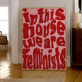 Simple Trendy Text Printing Poster (No Frame)