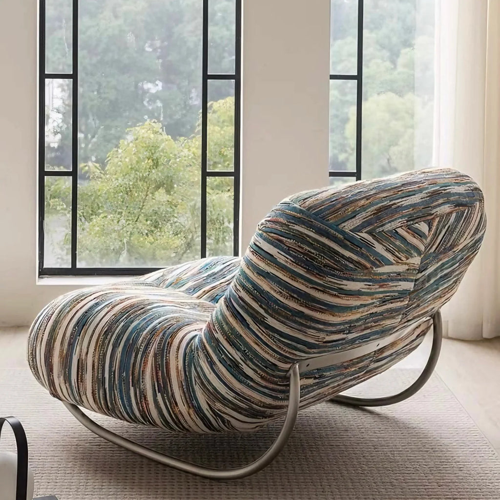 Minimalist Creative Single Lazy Casual Rocking Sofa Chair