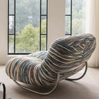 Minimalist Creative Single Lazy Casual Rocking Sofa Chair