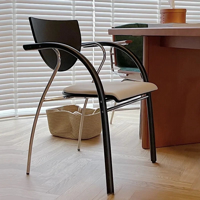 Light luxury High-end living room back chair