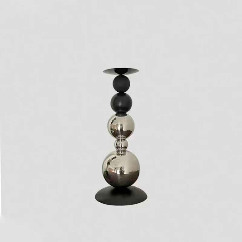 1 set (2 pieces) light luxury aromatherapy candles candle holders decorative table props household simple decoration