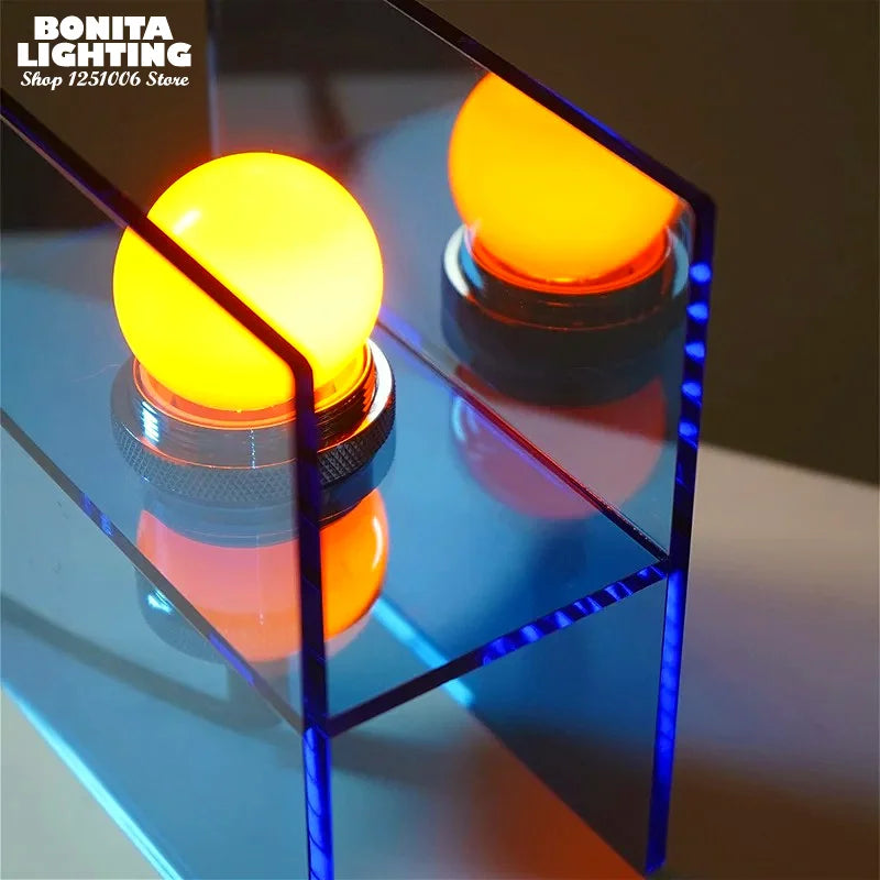 Geometric Acrylic Table Lamp
