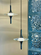 Modern Light Water Ripple Glass Hanging Lamp