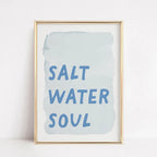 Simple Trendy Text Printing Poster (No Frame)